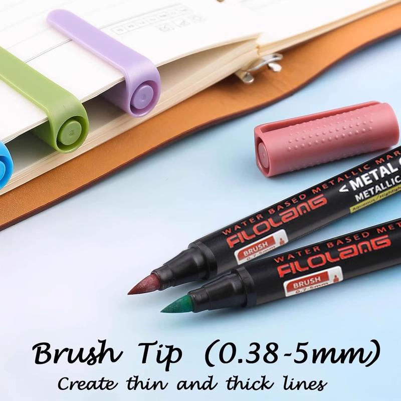 Feloran Xiuli Soft Brush Calligraphy Pen for Greeting Cards and Planners