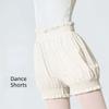 Bequeme Tanzshorts Hohe Taille Bloomers Pilates Sicherheits-Hose Damen