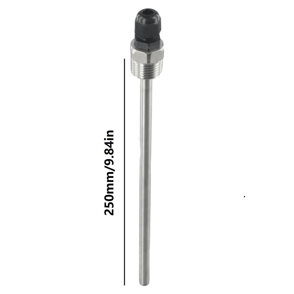 Thermowell Thermowell 304 Stainless Steel G12 Thread for Temperature Sensor Multiple Lengths 30mm 50mm 100mm 150mm 200mm