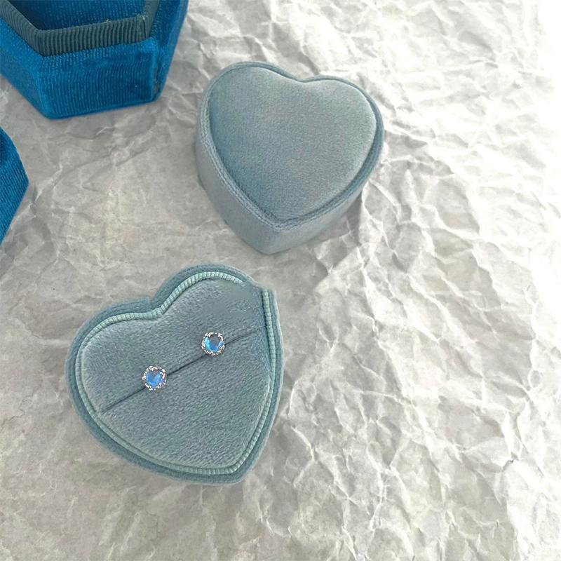 Multi-Color Optional Earrings Niche Simple All-Matching Earrings Moonstone Earrings Can Sleep Without Picking