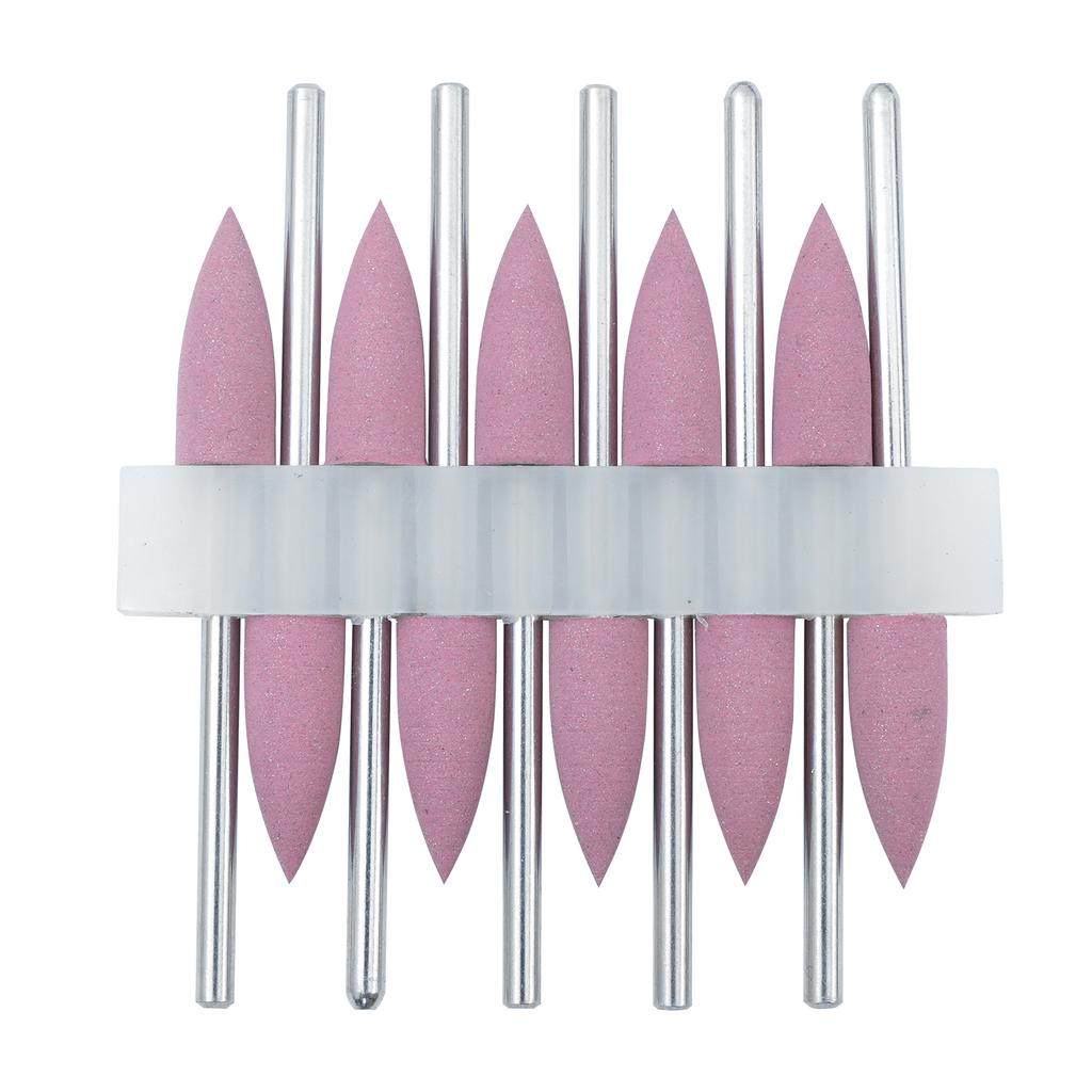 10Pcs/Lot 2.35mm Dental Silicone Rubber Polishers Burs Grinding Heads HP Shank Drill Rotary Teeth Whitening Dentist Tool