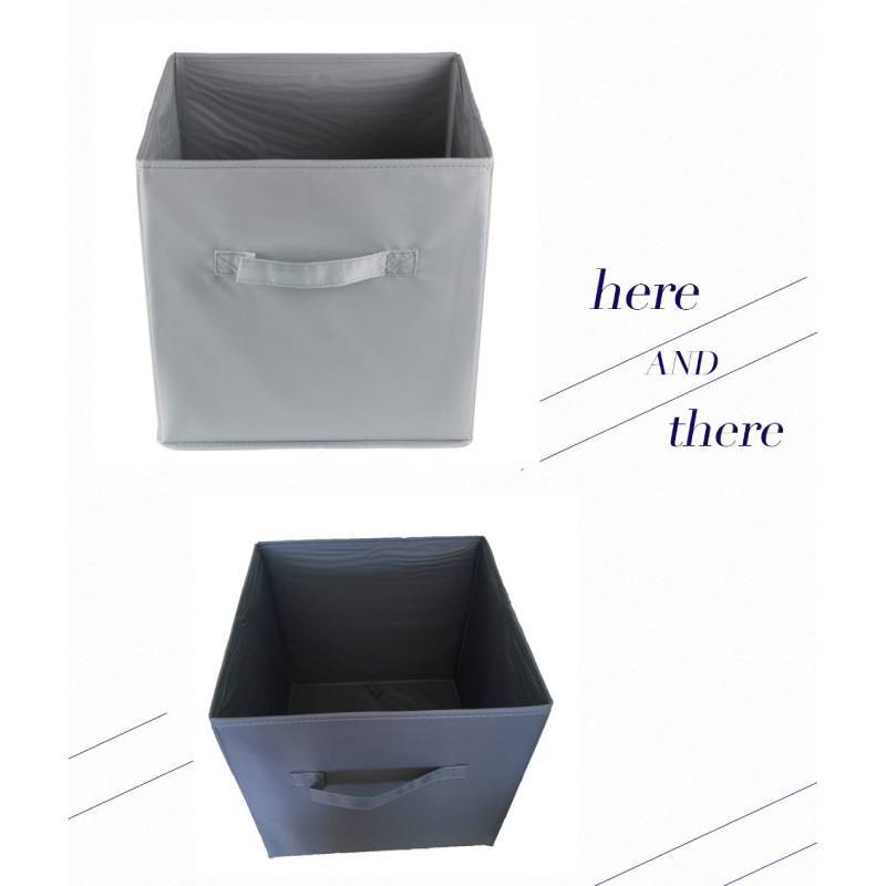 Toy And Clothing Storage Bin Oxford Cloth Handheld Container For Home Use