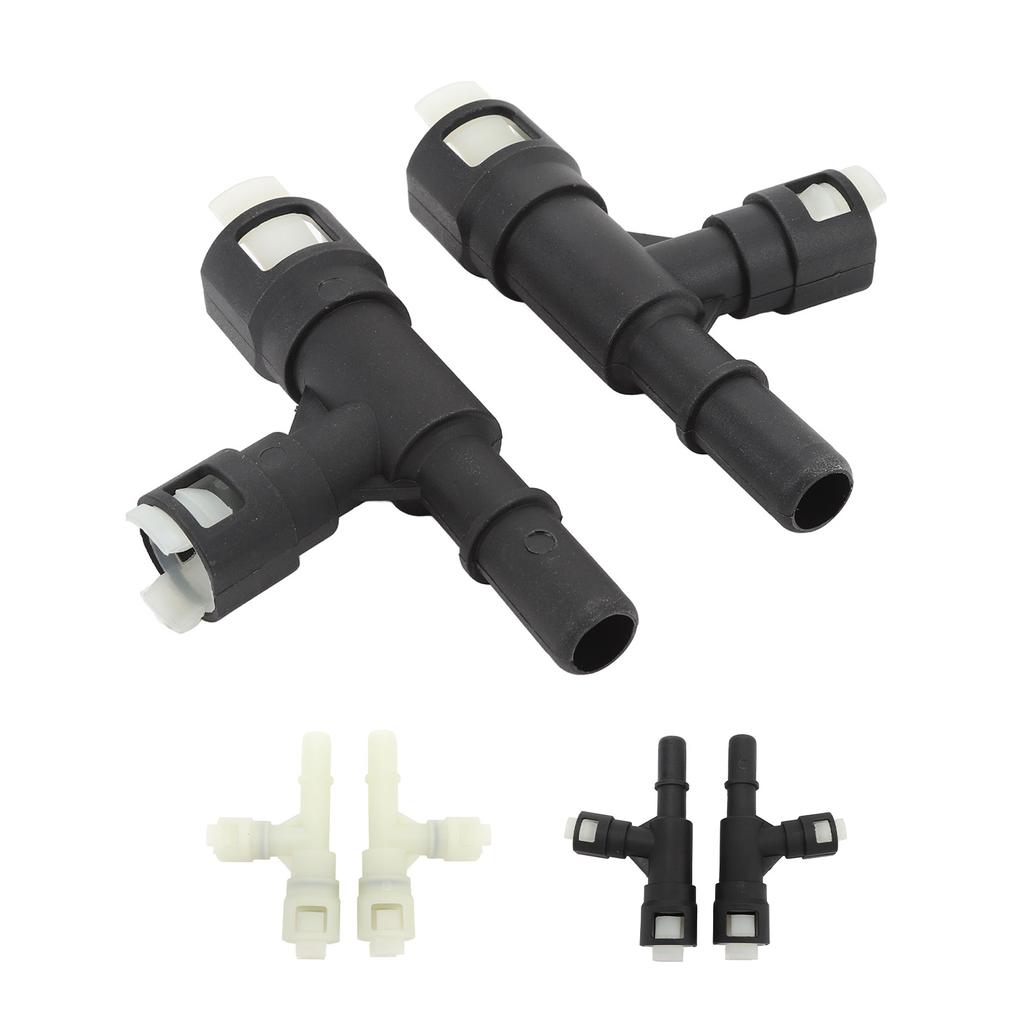 2PCS Heater Hose Connector High Toughness Long Lifespan Reliable Performance 15055343 for XL 1500 25