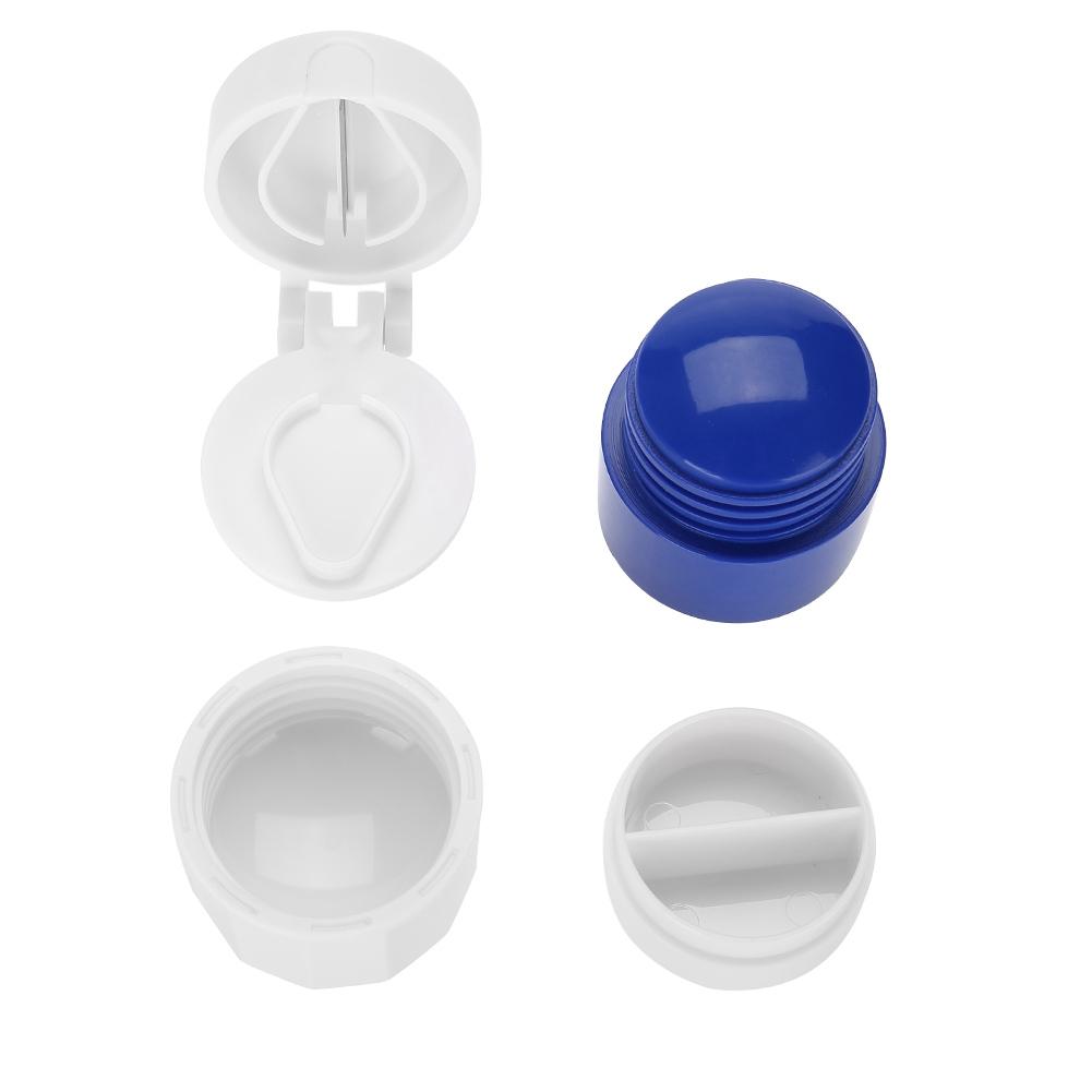 3 IN 1 Pill Cutter Tablet Crusher Pill Organizer Storage Box Medicine Grinder