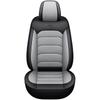 Nappa Leather Full Coverage Car Seat Cover - Five-Seat Cushion for All Seasons