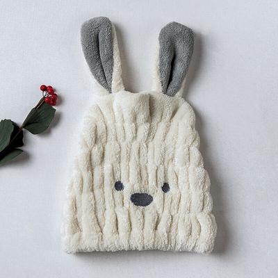 Cartoon Rabbit Wiping Hair Cute Bag Turban Dry Hair Absorbent Quick-Drying Shower Cap