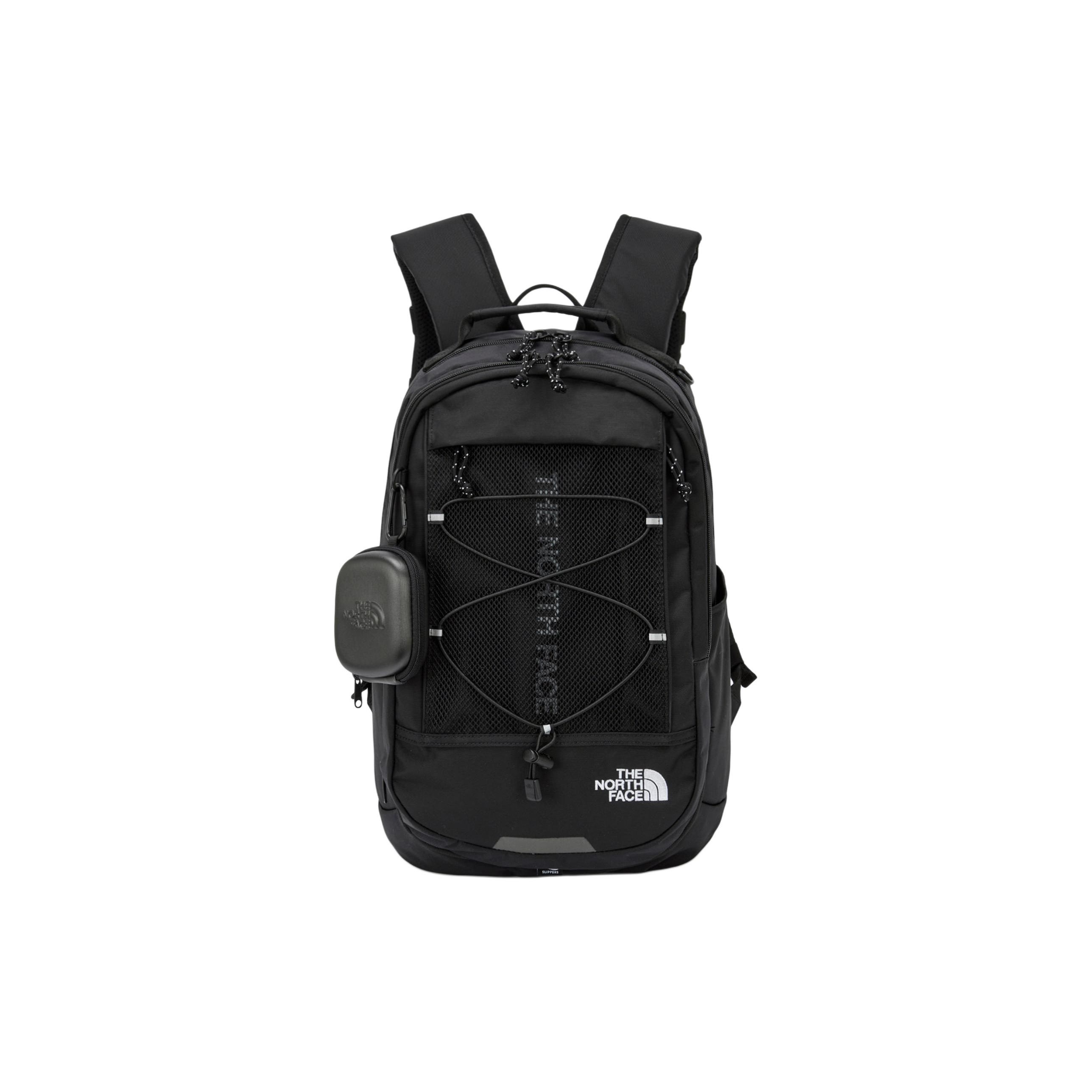 

The North Face 25L Super Pack Logo Print Zipper Closure Sports Backpack Unisex Backpack Black NM2DQ04J Black,Mini