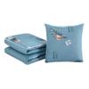 Foldable Multifunctional Nap Cushion: Pillow & Blanket for Car & Office