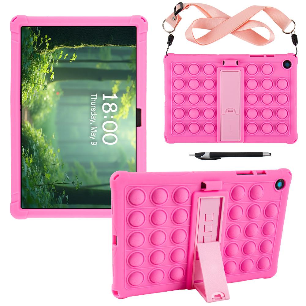 Geeignet für Samsung A9+ Tablet Schutzhülle 11 Zoll x210 x216 Anti-Drop Silikon Quetschspielzeug Schutzabdeckung