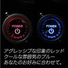 Engine Start Button Toyota Compatible Power Button 3D Crystal Red A Type 80 Series