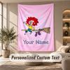 Tapestry Custom Name Text, Wall Hanging Tapestry Home Room DecorPumuckl