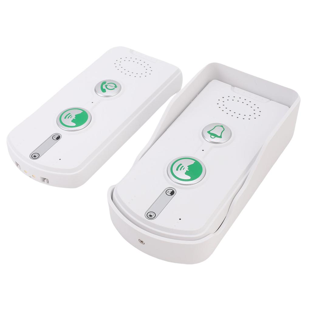 2 Way Voice Intercom 1640ft Long Range Wireless Intercom Doorbell System for Home Business