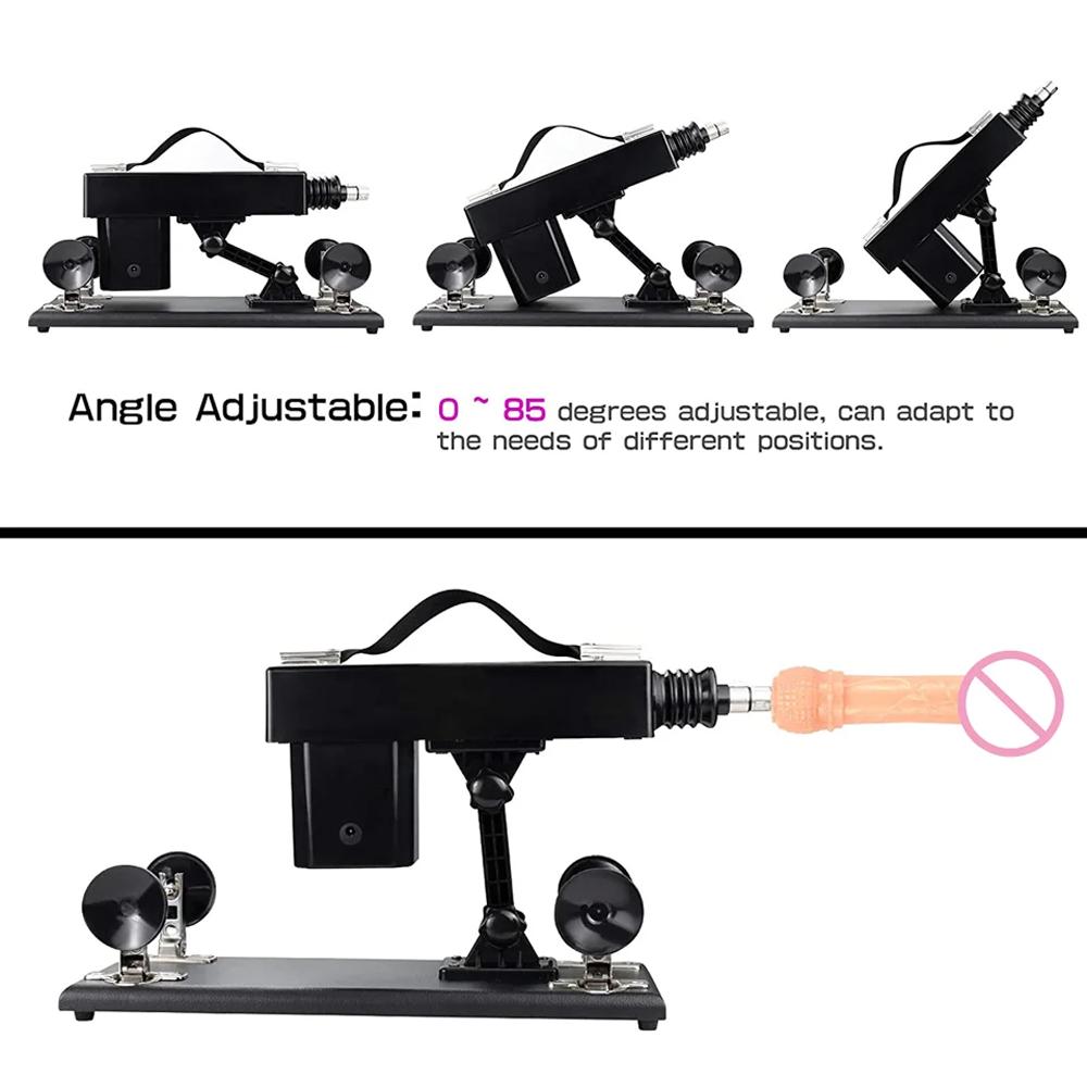 Automatic Sex Machine with Dildos Love Machine Masturbation Pumping Gun for Couple Men Adult Toys