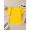 European Size Boys Round Neck Short Sleeved T Shirt with English Print GODS GOT BIG PLANS for ME