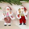 Santa Claus Christmas Tree Pendant Christmas Santa Statue Holiday Ornament Christmas Atmosphere Hang Figurine Navidad Natal Gift