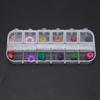 12 Colors  Box Dried Flower Nail Decoration DIY Nail Art Decoration AccessoriesD Style