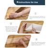 6/12pcs S-Shaped Design Anti-Slip Strips Transparent Bathtub Safety Strips  for Stairs