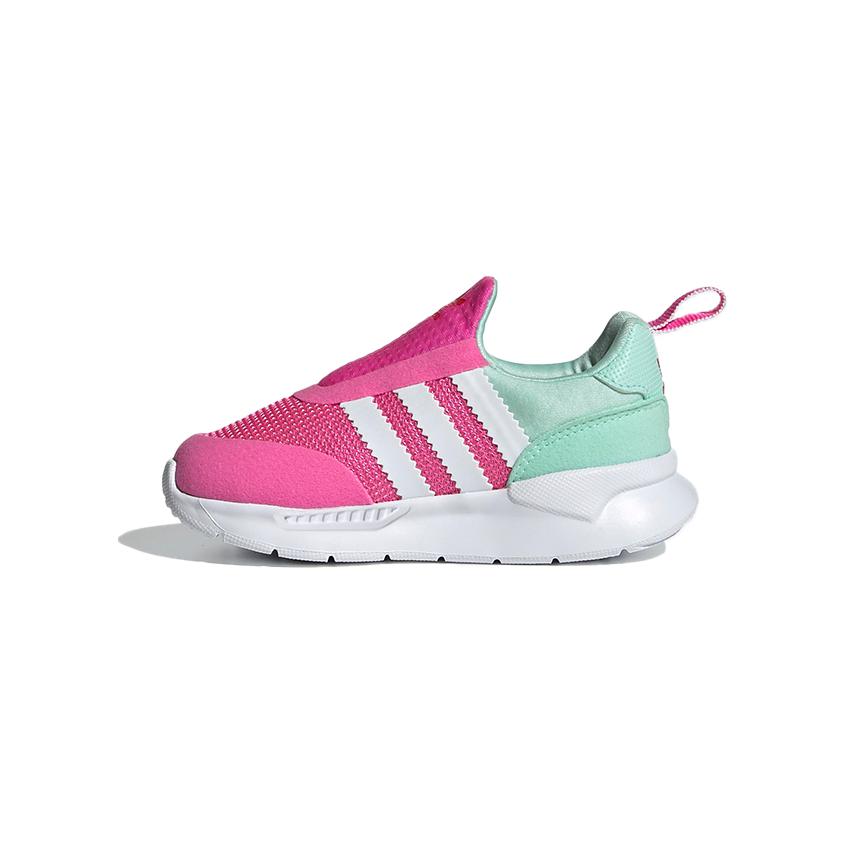 Adidas Originals ZX 360 Comfortable Breathable Low-Top Walking Shoes Baby Shoes Pink White Green FX4944