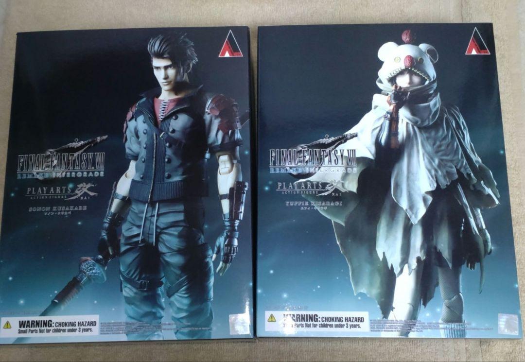 

[USED] Play Arts Kai FF7R Intergrade Yuffie and Sonon 2-piece set