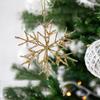 Snowflakes Hanging Ornaments Holiday Display Christmas Decoration Accessories Classic Funny Lightweight Photo Props 10x12.5cm