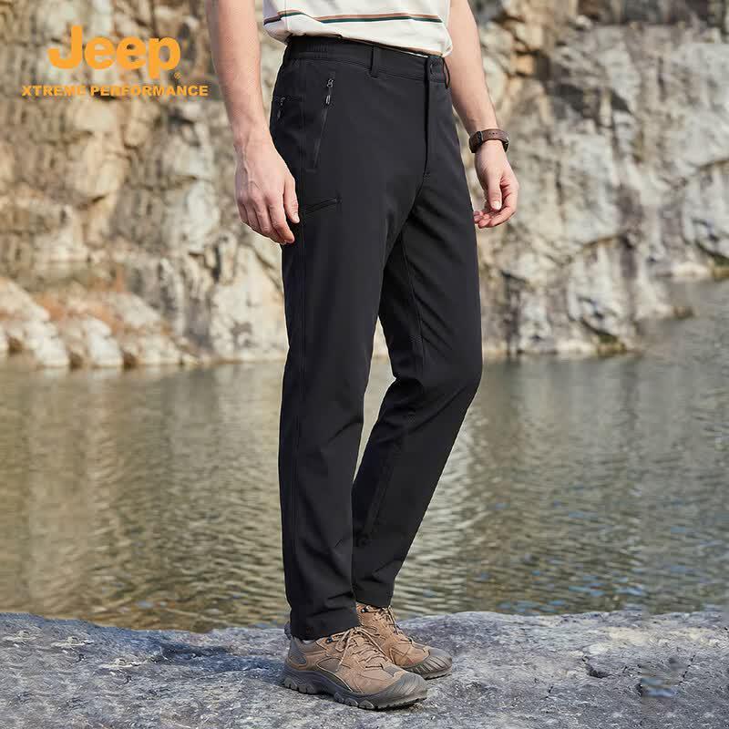 Jeep Men's Quick-Dry Waterproof Outdoor Hiking Pants