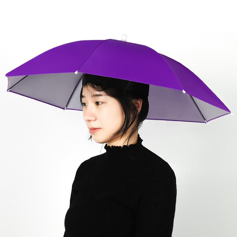 

Портативная шляпа от дождя, складной зонт для рыбалки, солнцезащитный козырек от ультрафиолета, кепка для кемпинга, рыбалки, пляжные шляпы, аксессуары