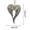 Metal  Love Pendant  Family Holiday Decor Hanging Sign Christmas Tree Decors Party Pendant Commemorative Decors