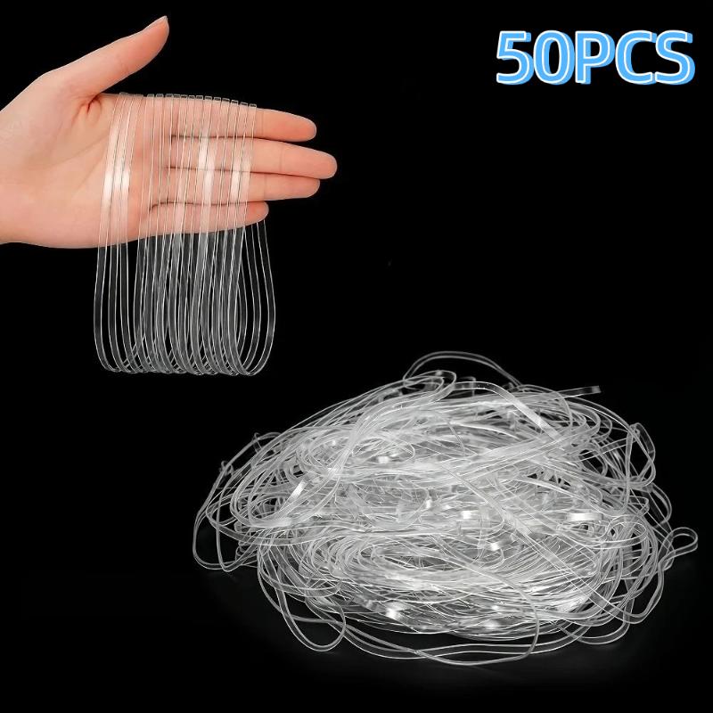 Balloon Garland Assembly Rubber Bands Non-Sticky 20/50/100Pcs Tough Fittings for Bridal Shower Party Supplies
