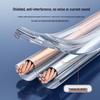 CHOSEAL Audiophile Pure Copper Shielded Speaker Cable
