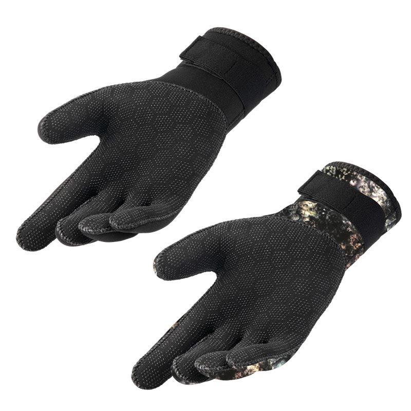 Spot 3mm Non-Slip Diving Gloves - Cut-Resistant, Warm, Wear-Resistant for Surfing, Snorkeling, Winter Swimming, and Fishing.