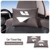 Ideal Car Tissue Box - Hanging Pull-out Design for Armrest