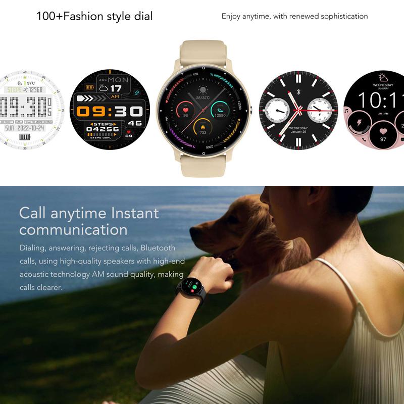 New Smart Watch Men Sports Fitness Watch Heart Rate Full Touch Screen Bluetooth Call  New Ultra Light Smartwatch