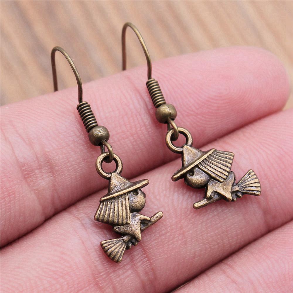 Drop & Dangle Earring Angel Wings Kids' Jewelry MaterialsEarring Size 18x19mm QE002