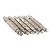 High Speed Steel 6PCS Broken Bolt Extractor Set Efficient Tools for Stripped Screw Removal Includes Storage Organizer
