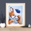 Diamond Painting Winter Kit Full Square Diamond Embroidery Bear Cross Stitch Animal Decor For Home