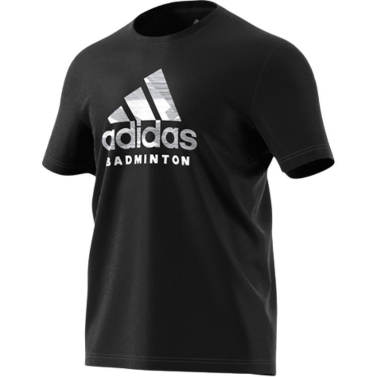 Adidas Casual Comfortable Round Neck Short Sleeve T-Shirt Men Tops Black CV4338 XXL