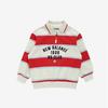 New Balance Kids Border Stripe Sweatshirt Top B1 Nk9cf1104u 19 20