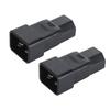 2pcs IEC320 C20 to IEC320 C21 Power Adapter Professional Plug and Play C20 to C21 Power Plug Adapter for UPS Power PDU