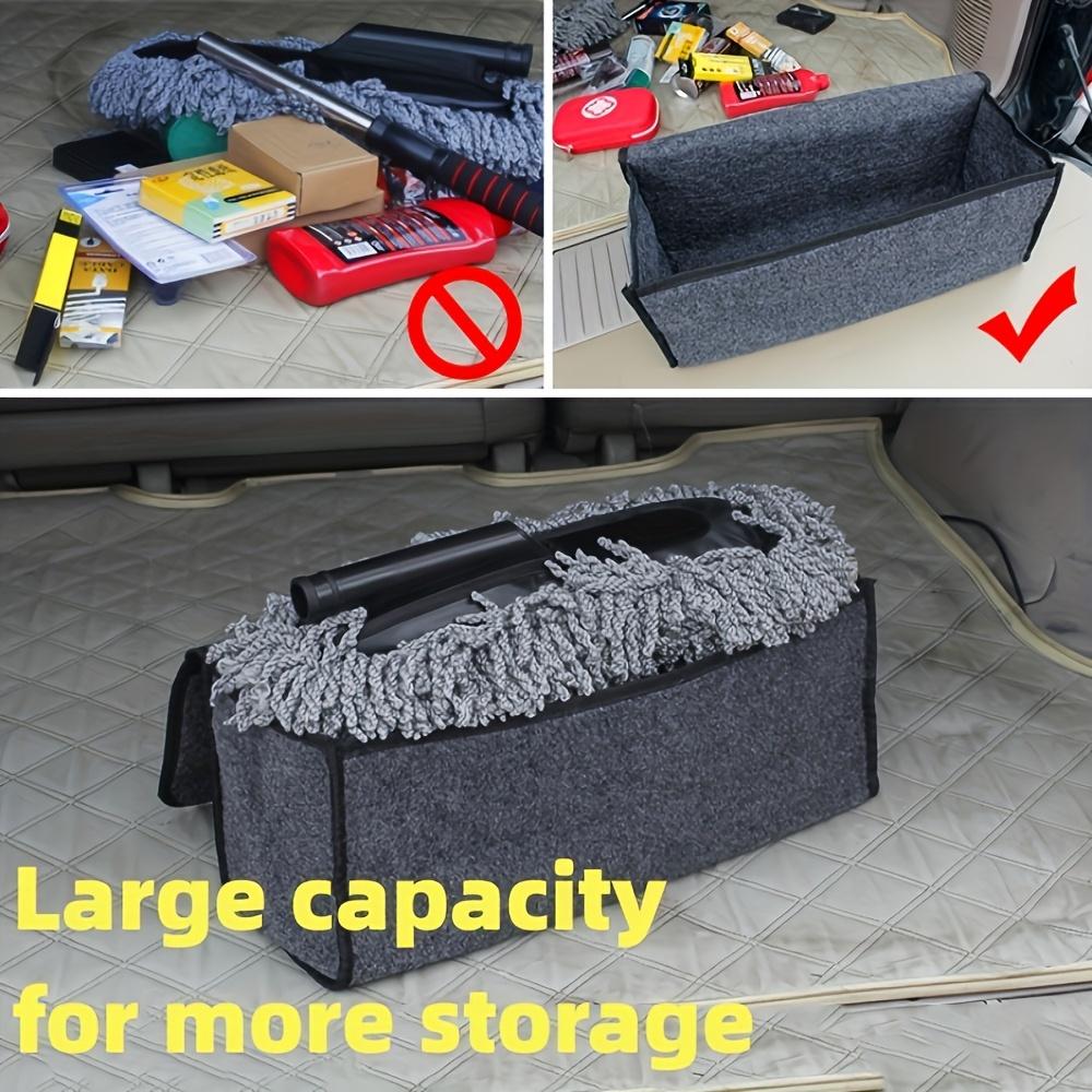 Foldable Car Trunk Organizer with Handle - Car Trunk Storage Bag Finishing Storage Bag Folding Storage Box Portable Tool Kit