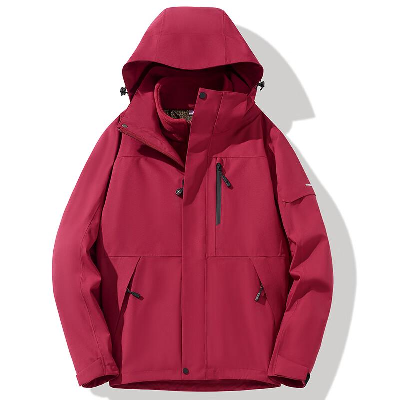 JOHLIN DREAM Couple s 3-in-1 Outdoor Storm Jacket 3XL