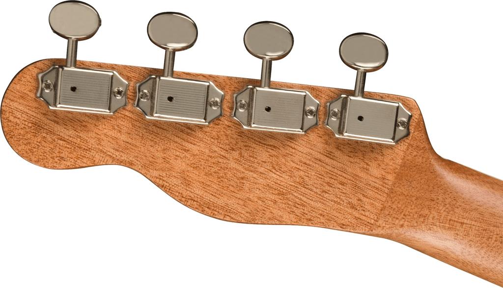 Fender Ukulele Zuma Exotic Concert Walnut Bocote with Soft Case Ukulele, Fingerboard,