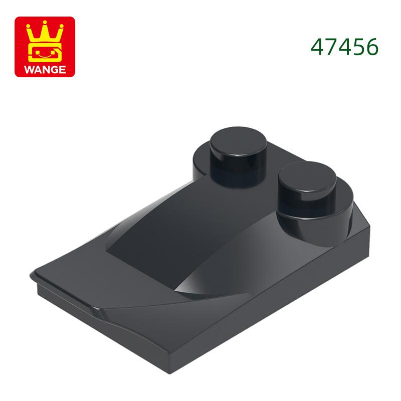 Non-Toxic 91Pcs/Lot No.47456 Wedge Curved 2 X 3 X 2/3 Block Moc Color Accessories Compatible With Brick Diy Children'S Toy Assembly Parts