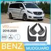 Mud Flaps for Mercedes-Benz VITO (2016-2020) with Side Skirts - Automotive Tire Protection
