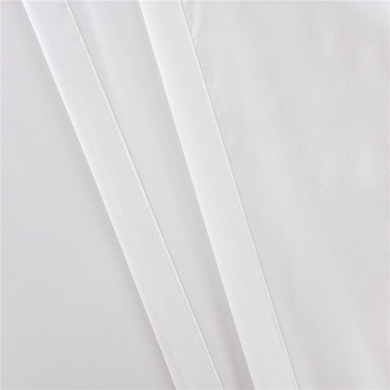 Simple Curtain Fabric Finished Product, Linen Plain Curtain, Living Room Bedroom Blackout Curtain Finished Product