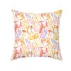 Thanksgiving Day Yellow Pumpkin Sunflower Digital printing short plush pillow covers for sofa office cushion cover home goods