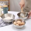 Stainless Steel Soup Rice Bowl Anti-Scalding Noodles Bowl Fruit Salad Bowl  Food Tableware