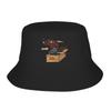 Monster Hunter  Bucket Hat Rise Zinogre Street Style FisherUnisex Caps For Unisex Casual Fishing Sun Hats Soft Fold Design Cap