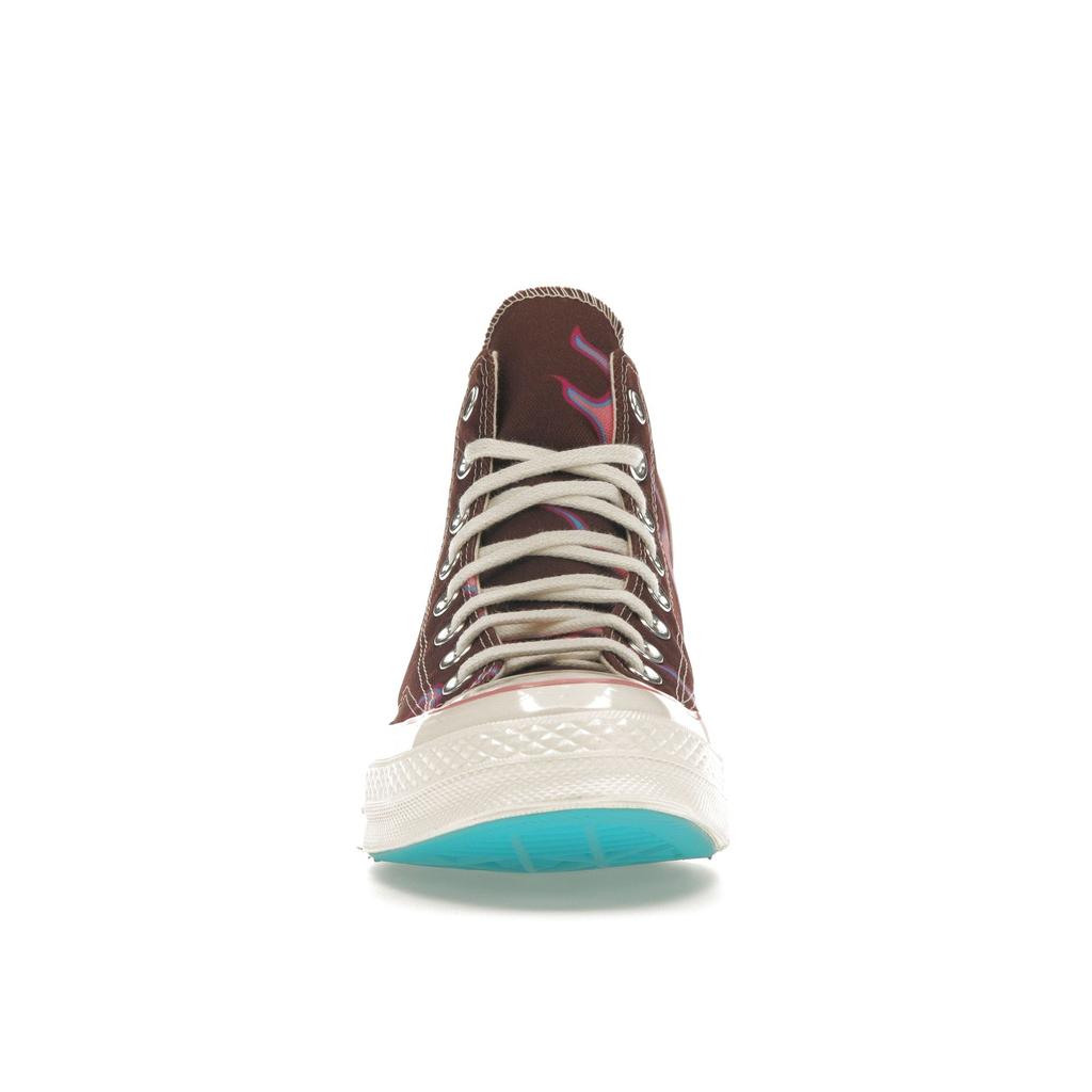 Converse Golf Le Fleur X Chuck 70 High Paprika Flame Unisex Sneakers Brown Egret Salmon-Rose A08646C
