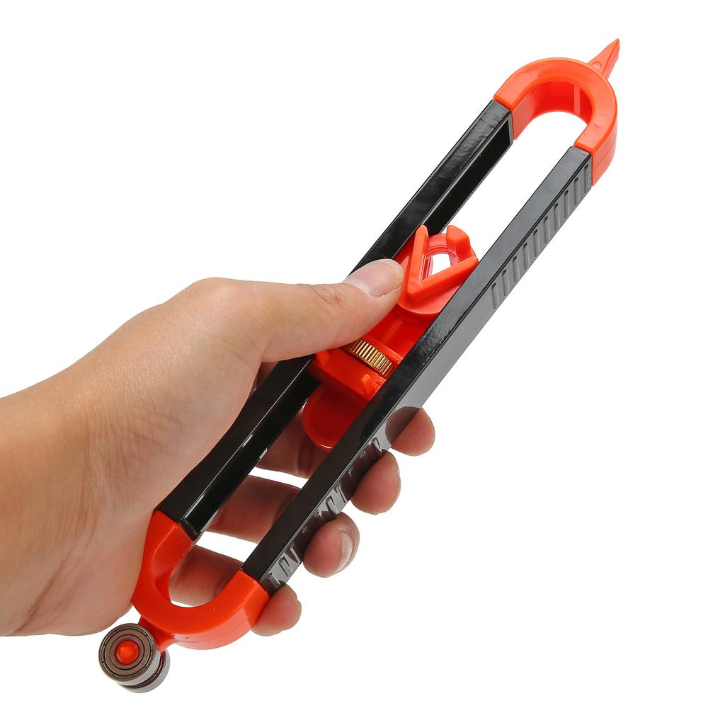 Contour Gauge Scribe Tool Accurate Operation Portable Profile Scribing Ruler for Woodworking