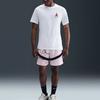 Nike Ja Morant Comfortable Soft Knitted Fashion Short Sleeve T-Shirt Men Tops White HV1691-100